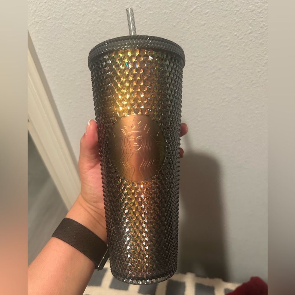 Starbucks Multicolor Textured Tumbler with Straw